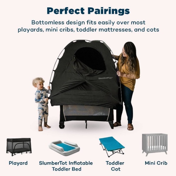 SlumberPod Privacy Pod Blackout Canopy Travel Sleep Space Age 4 M+ And Up. - Picture 2 of 3